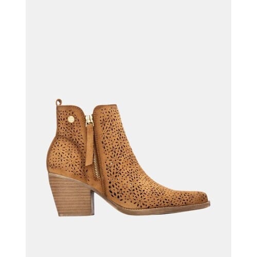 Xti 145037 Booties Met Hak Bruin EU 36 Vrouw