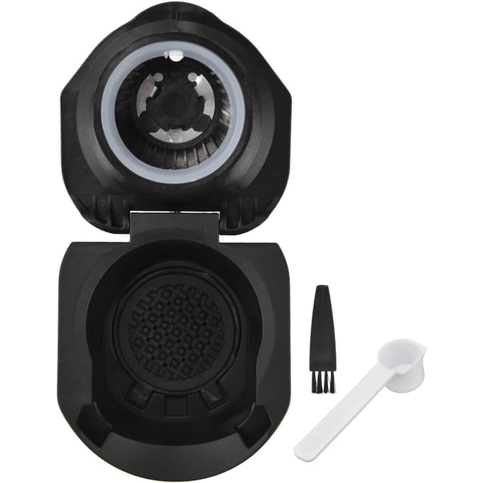 Herbruikbare koffiepadsadapterconverterhouder voor Dolce Gusto-machine Koffiecapsuleadapter L black
