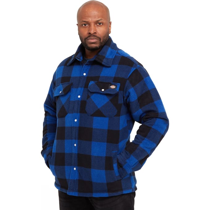 Dickies Portland shirt (EX. DSH5000) DK0A4XTA - Royal / Black - S