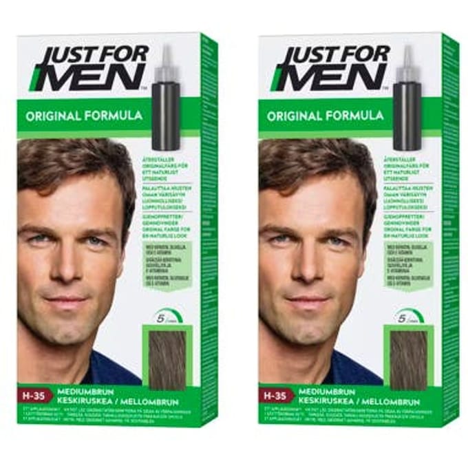 Just For Men Original Formula H-35 Medium Brown 2 x 55 g