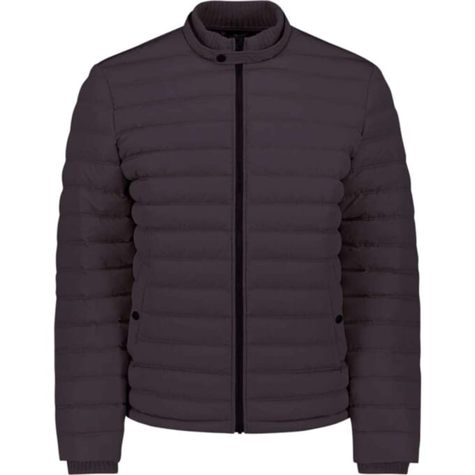 No Excess Jacket short fit padded aubergine