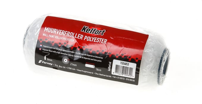 Muurverfroller Polyester 18cm - 1524853