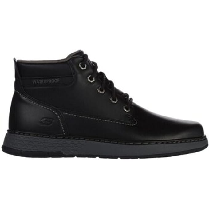 Skechers Garlan - Deno Heren Veterschoenen - Zwart