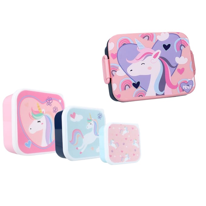 Prêt lunchset; lunchbox en snackbox