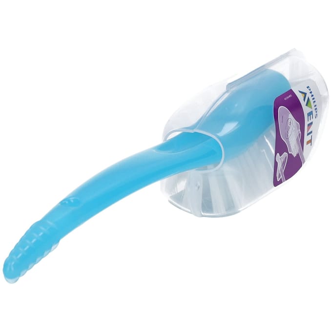 Philips Avent fles- en speenborstel SCF145/06 Blue unisex