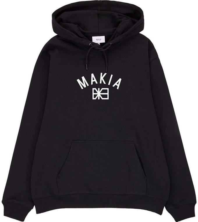 Makia Port Sweatshirt Hoodie Zwart M Man