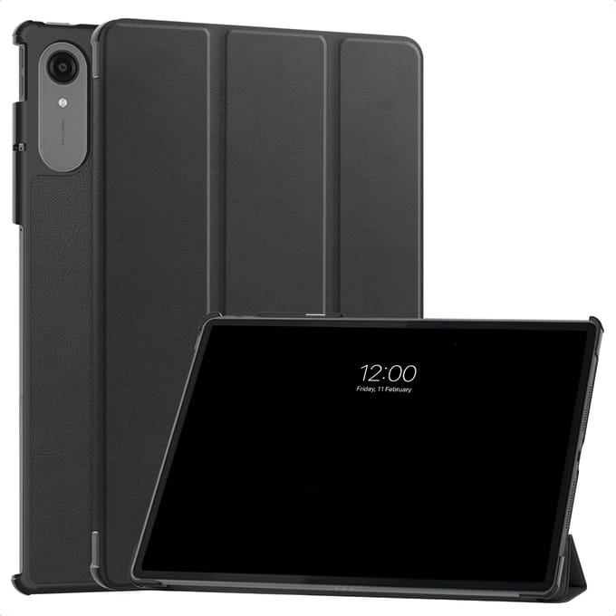 imoshion Trifold Bookcase voor de Lenovo Idea Tab Pro Gen 2 - Zwart