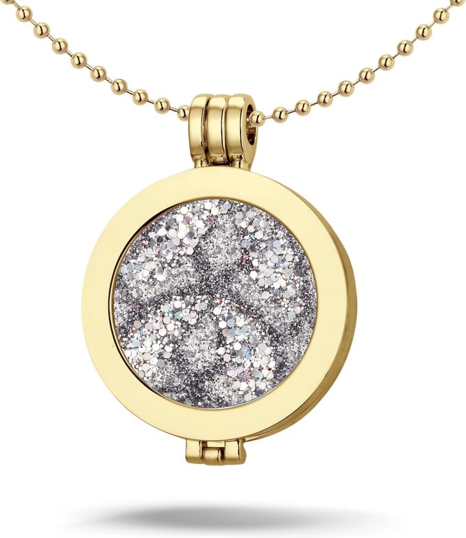 Montebello Ketting Aleyna G - Staal - Messing - ∅35mm - Coin - 3-delig - 80cm