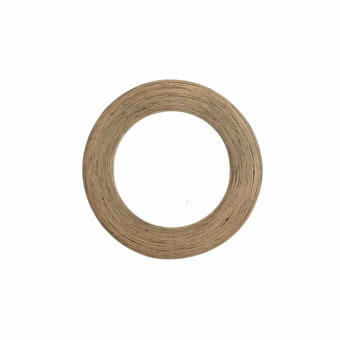 Light & Living Spiegel Piedre - Bruin - Ø71cm - Modern