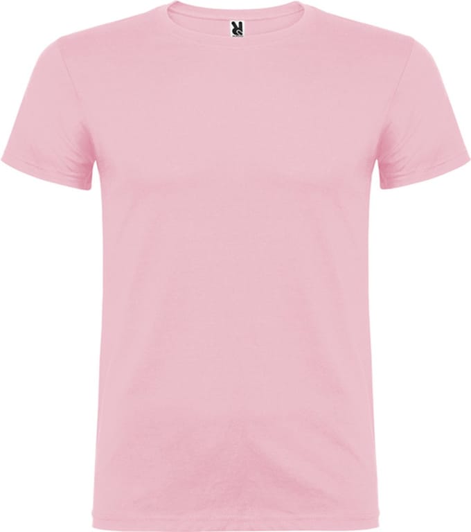 Zacht Roze 5 pack t-shirts Roly Beagle maat S