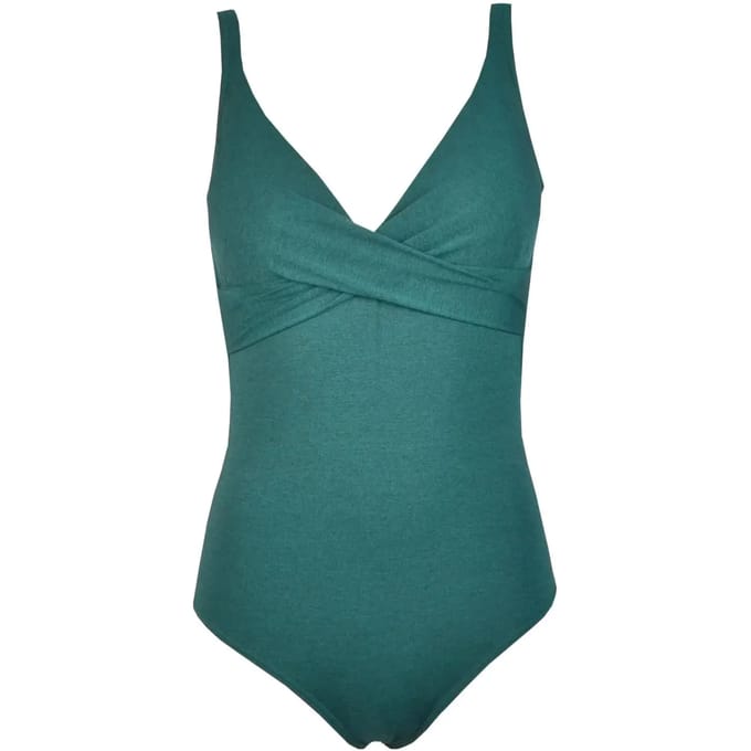 Eénpiece badpak met V-hals voor dames Red Point Ibona