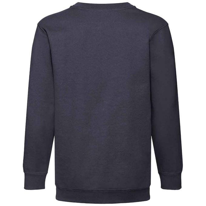 Fruit of the Loom Kids / Kinderen Klassieke Drop Schouder Sweatshirt (Deep Navy)