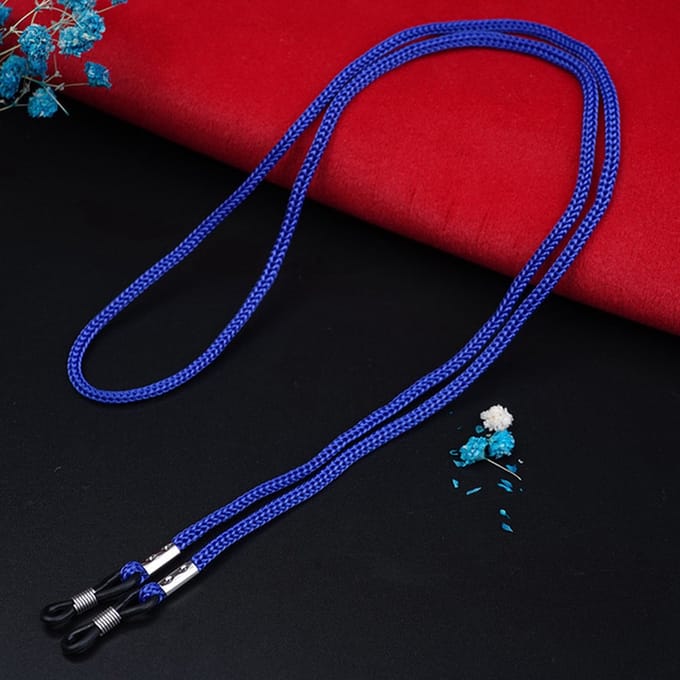 Brillenkoord - Brillenketting - 2 Stuks - Blauw