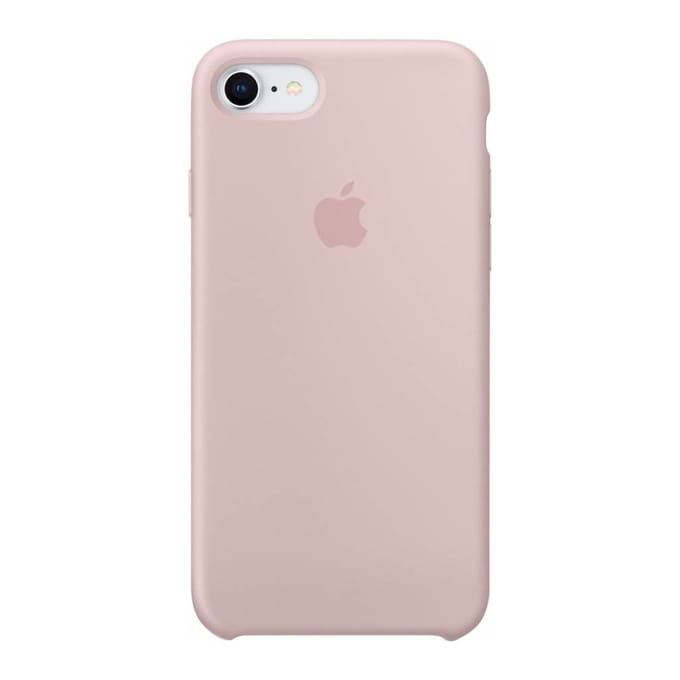 Silicone Backcover voor de Apple iPhone SE (2022 / 2020) / 8 / 7 - Pink Sand