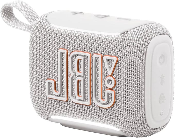 Draagbare Bluetooth Luidspreker - Mini Speaker - Muziek Luisteren Buiten - Waterdicht Stofbestendig - 10 uur Speeltijd - Wit