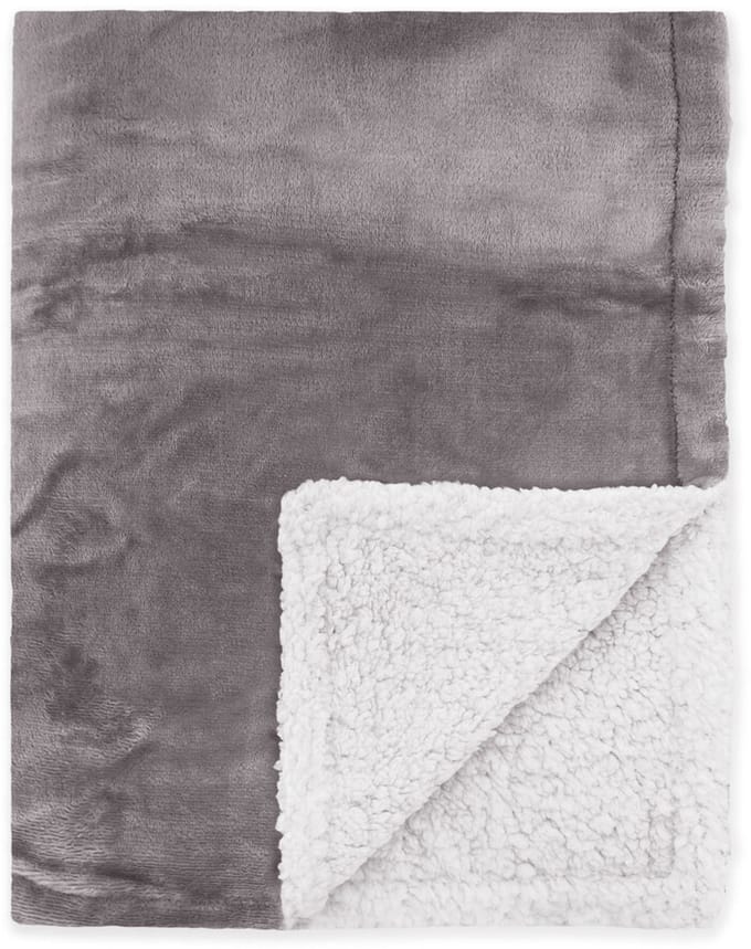 Byrklund Plaid Snowy Hug - 150x200 - 100% Polyester - Antraciet