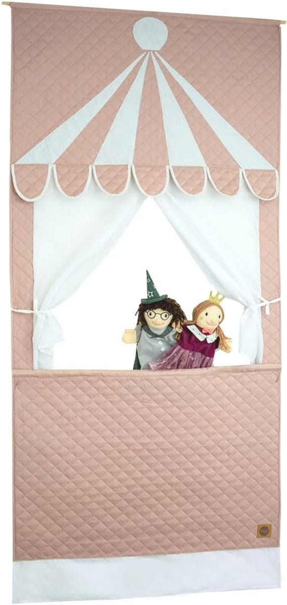 Stoffen Poppentheater voor Kinderen - Opvouwbaar Circus Decoratie