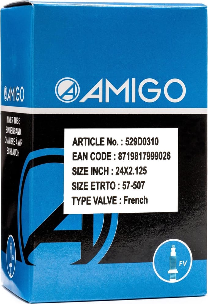 AMIGO Binnenband - 24 inch - ETRTO 57-507 - Frans ventiel