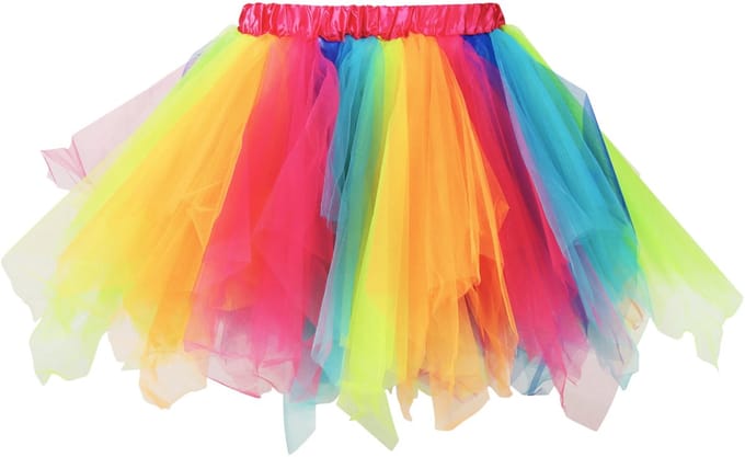 Supertutu kind regenboog
