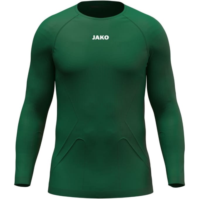 Jako Lightweight Longsleeve Heren - Donkergroen | Maat: S