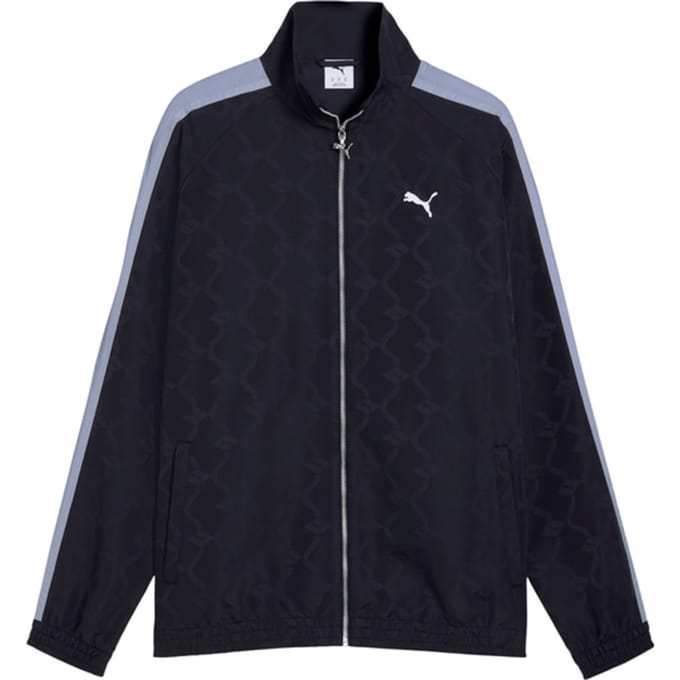 Puma T7 Jacquarded Woven Relaxed Track Jas Blauw K16