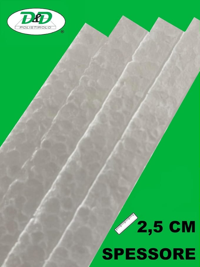 Isolatieplaten Polystyreen EPS 15 kg/m³ - Diverse Diktes voor Warmte-isolatie