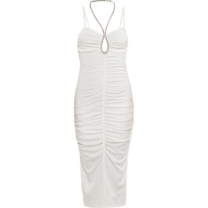 Faina Jurk Dames wit