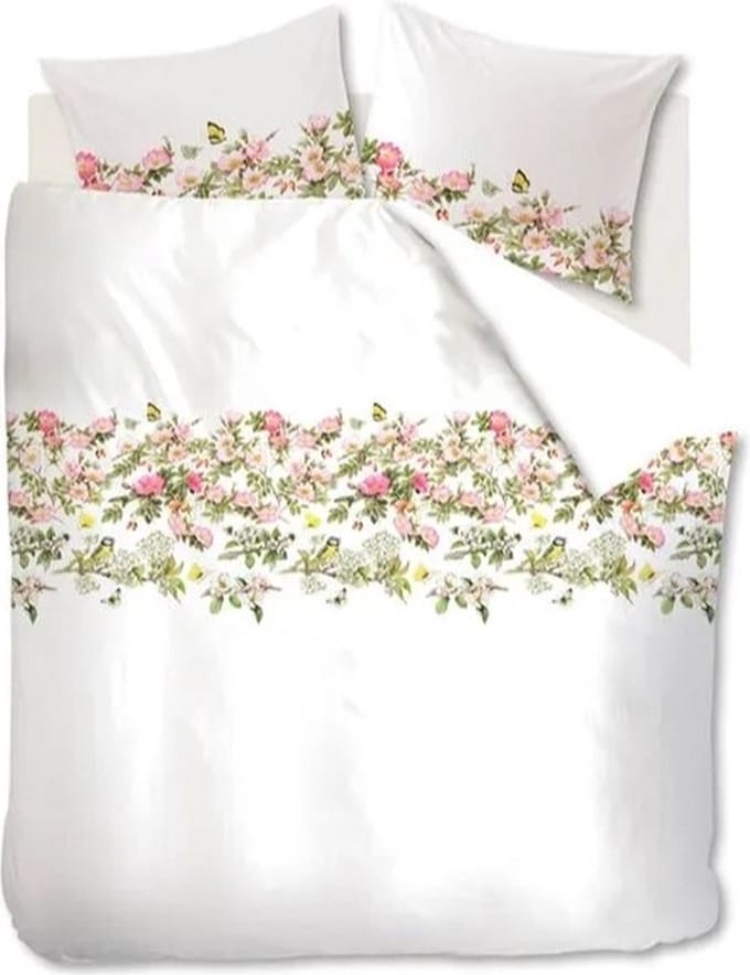 Marjolein Bastin Rozentuin dekbedovertrek - Lits-Jumeaux XL - 260x200/220 - Multi