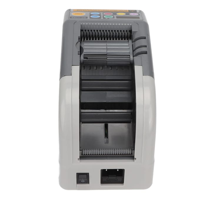 Machine à couper le ruban adhésif automatique JAXUDA Double induction Distributeur de ruban adhésif à circulation 6 niveaux Prise UE black