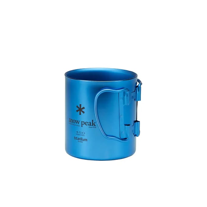 Dubbelwandige titanium mok Snow Peak 450