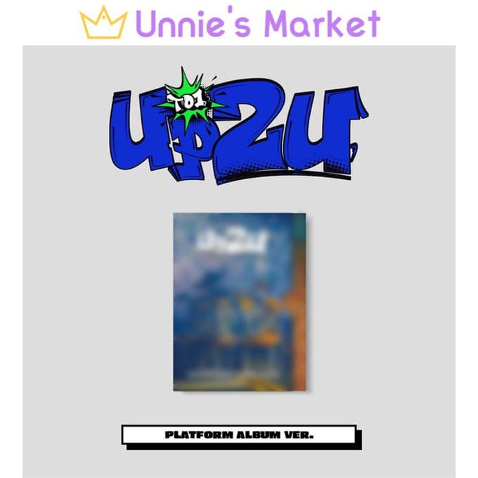 TO1 UP2U Platform ver. Album platform ver.(1ea) blue