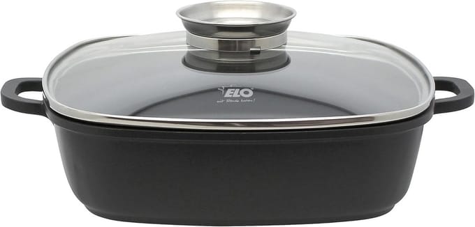Hoekige Koekenpan 28 cm Aluminium