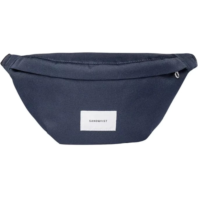 Sandqvist Ground Crossbody Tas Navy Heuptas Blauw