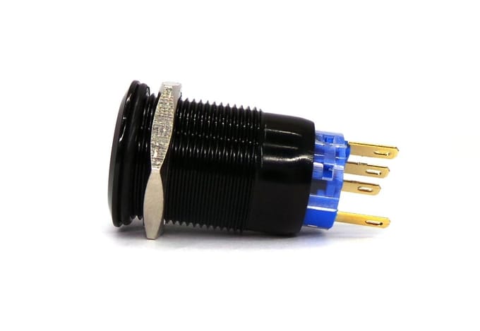 LED Mistlamp Schakelaar 16mm Snap-On + Off-Road Socket