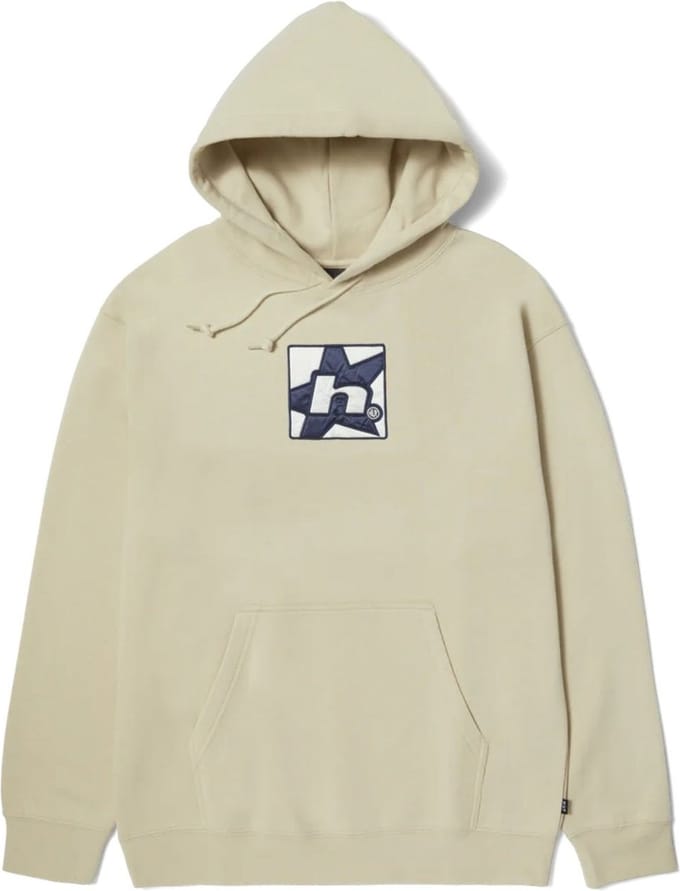 HUF Star P/O Casual sweater heren Antraciet M