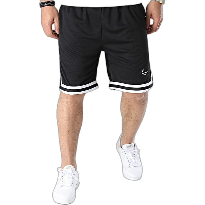 relaxed fit short met gestikt logo
