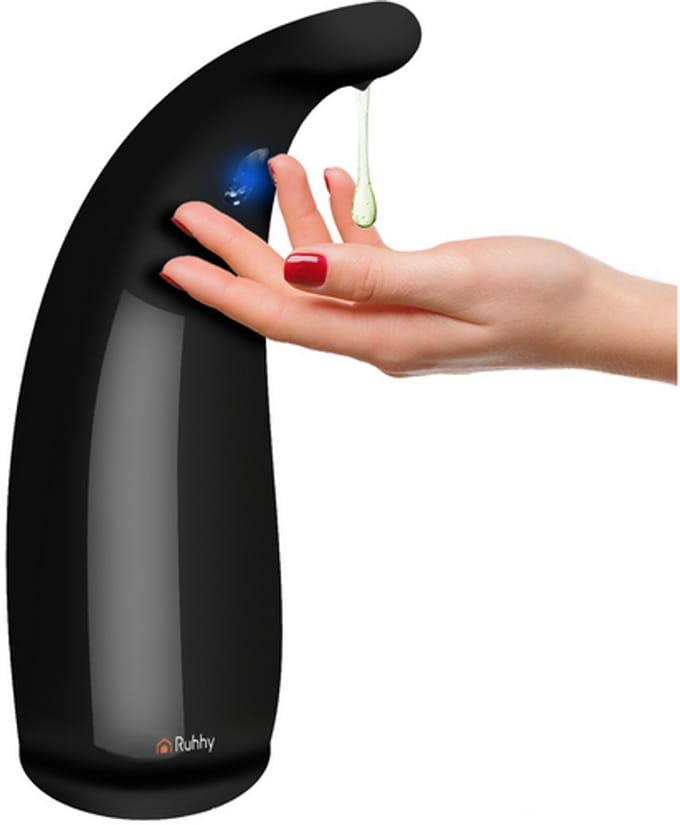 HMWR Automatische Zeepdispenser - Touch Free - Glanzend Zwart