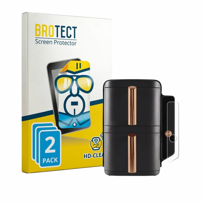 BROTECT - Screenprotector voor Ninja Double Stack XL sl400eu - Folie Beschermfolie transparant 2 Stuks