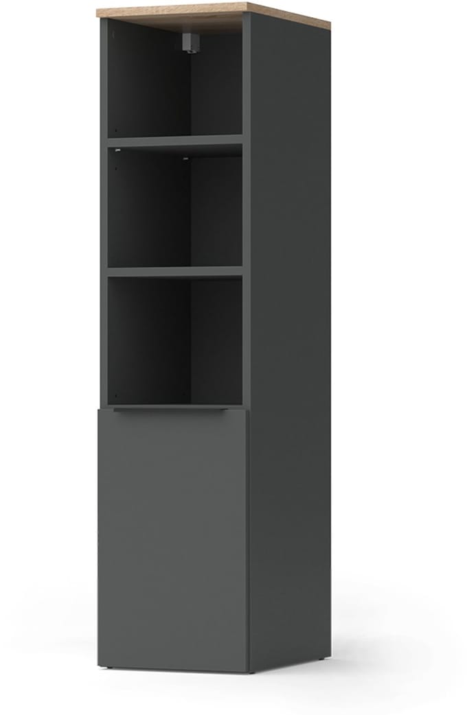 Vicco Wido Universele kast – 30.2 x 120 cm met een deur Antraciet/Sonoma