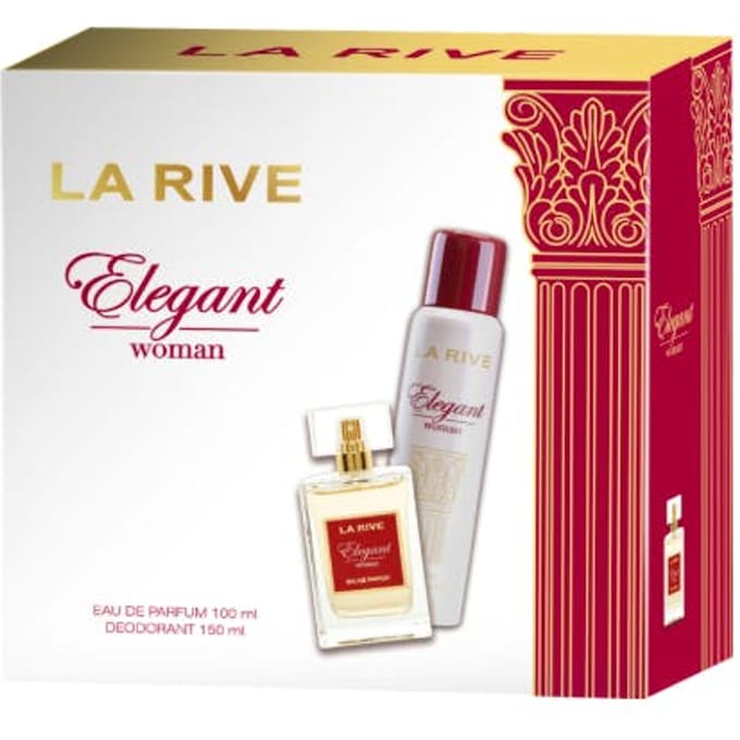 La Rive Elegant Woman EDP &amp; Deodorant Giftset 100 ml + 150 ml