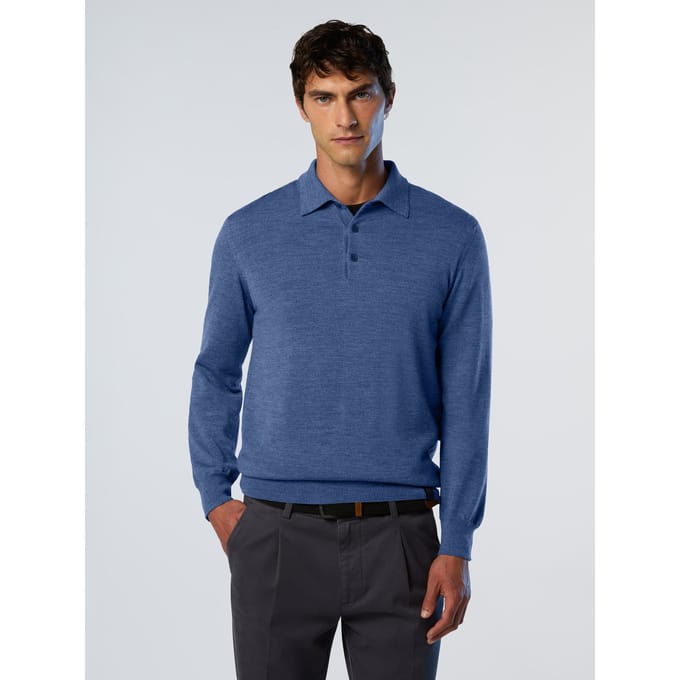 North Sails Trui Merinowol polo