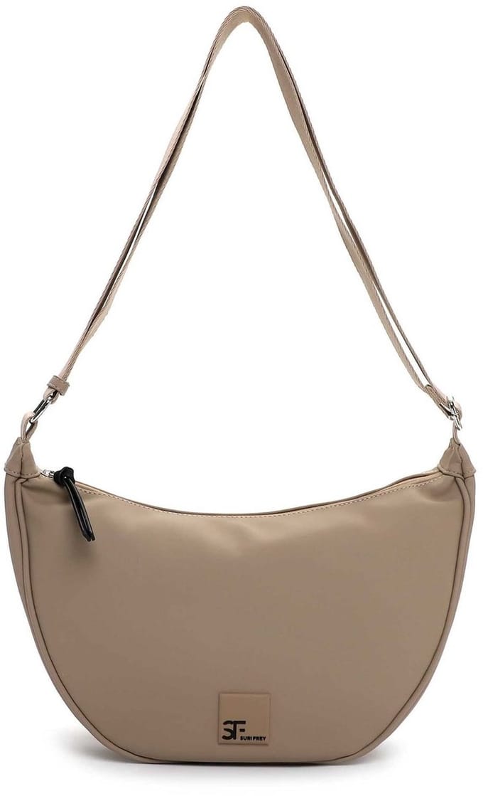 SURI FREY schoudertas SFY Shiny Pouch Bag Sand Taupe