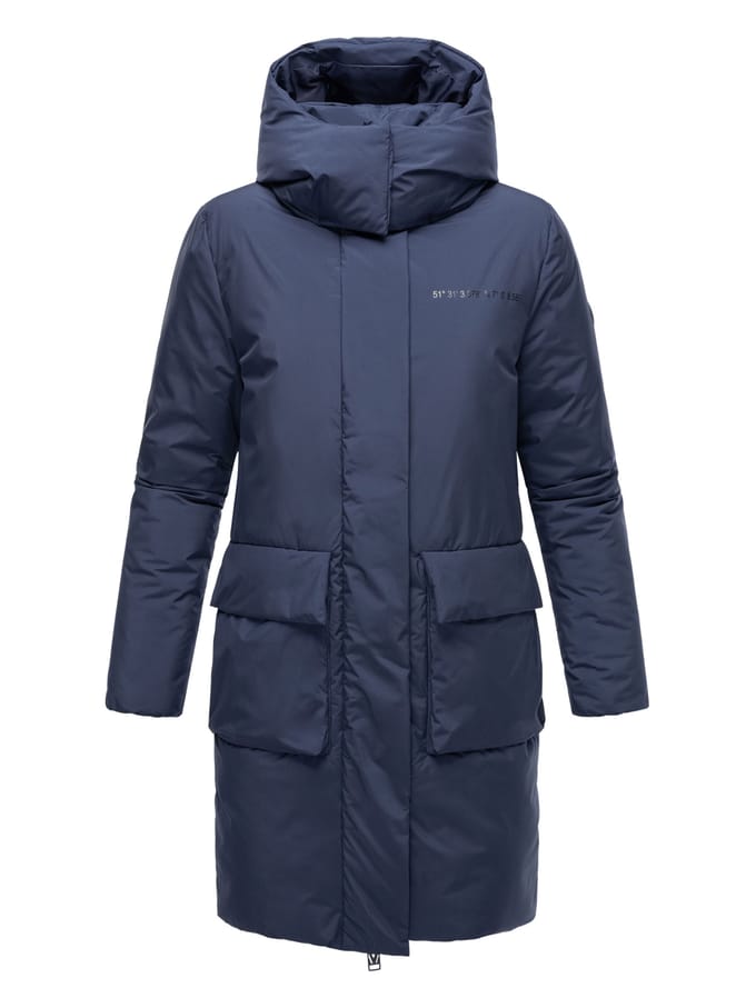Marikoo dames winterjas met magneetsluiting – model Nanami