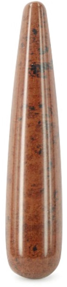 Obsidiaan mahonie massage griffel