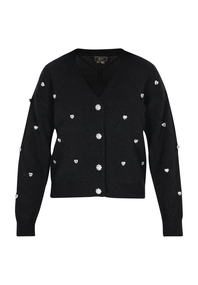 Faina Vest Dames zwart