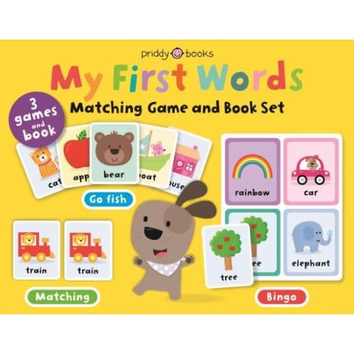 My First Words Matching Game & Book Set - ROGER PRIDDY