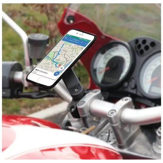 1/4 draai motorfiets smartphone houder Mobilis U.Fix