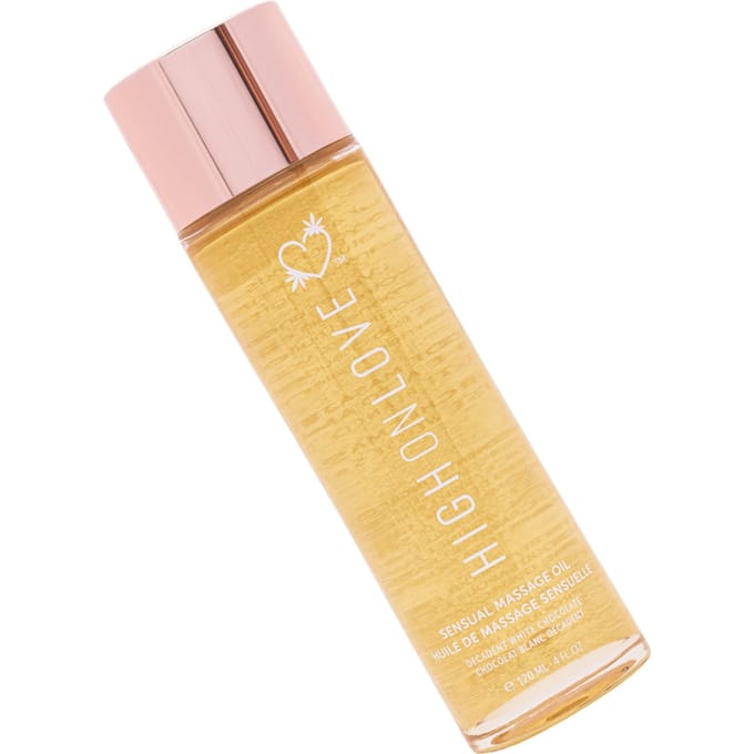 High On Love - Massageolie Decadente Witte Chocolade - 120 ml