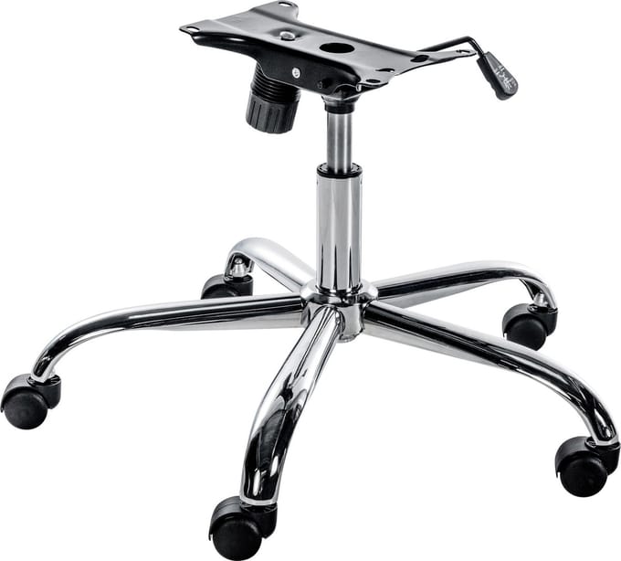 CLP Universeel bureaustoel frame - Vervangingsframe chroom
