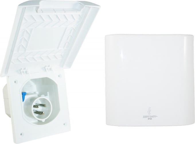Element Line CEE Invoerdoos - Wit - 230 V - Voor Binnen